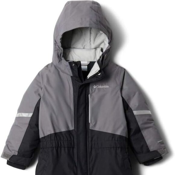 🆕Columbia Kid's Buga II Suit- Unisex 2T- Black / City Grey- NEW without tag - Picture 1 of 7